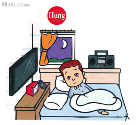tối kị khi đặt giường ngủ