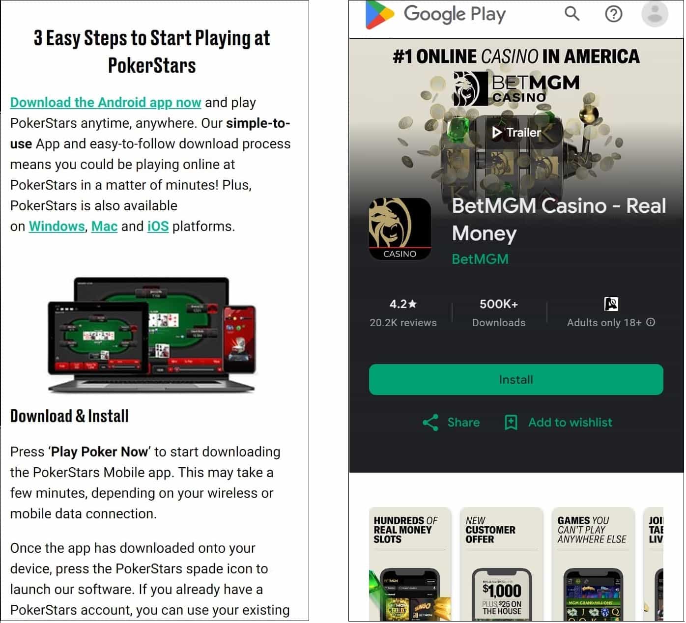 live dealer online casino